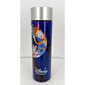 Disney Store 30th Anniversary Water Bottle Toy Story Nemo Mickey Frozen Cars